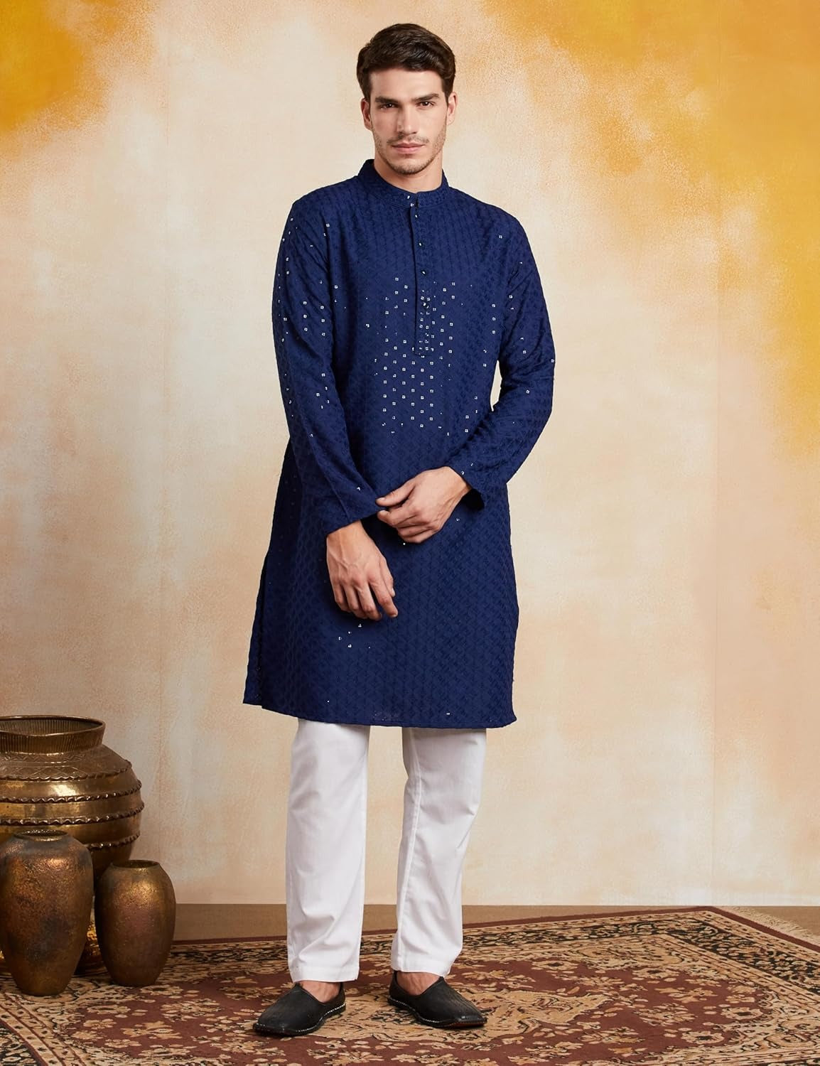 Embroidered Long Kurta